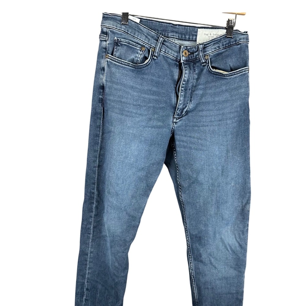 Rag & Bone Spencer Slim Fit Blue Jeans Mens 32x32 Medium Wash MED22P1223BASP